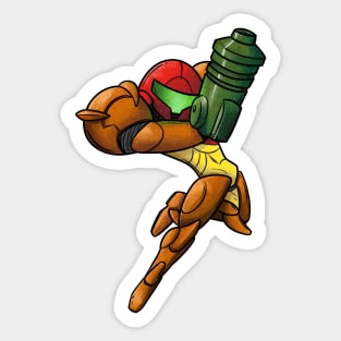 The Original Smashers - Samus Sticker